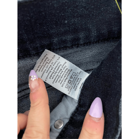 Everlane Authentic Stretch Slim BootCut Dark Wash Jeans Sz 26 Rodeo Cowboy - Picture 6 of 7